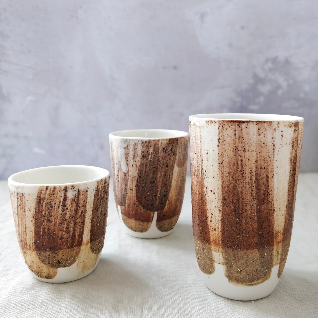 Medium Ceramic Take Away Cup (300ml) - Cinnabar