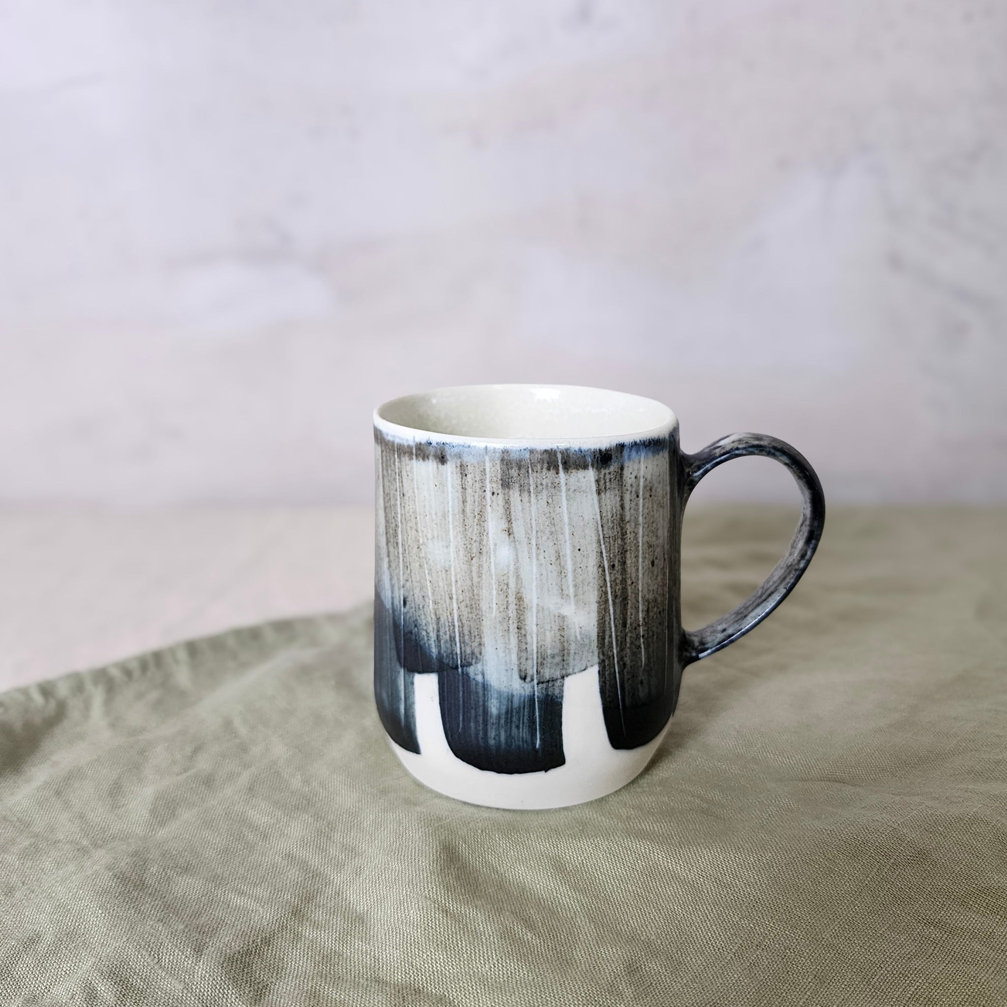 Ceramic Coffee/Tea Mug - Charcoal Black