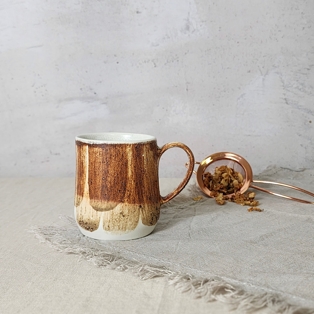 Ceramic Coffee/Tea Mug - Cinnabar